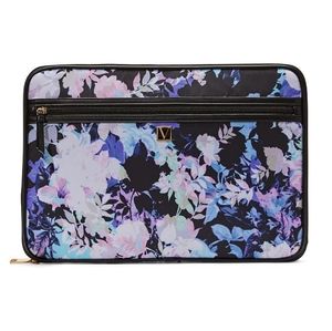 Black floral noir laptop case sleeve up to 15 inches 💖 Victoria's Secret